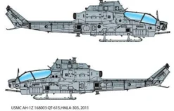 Academy 1/35 Bell AH-1Z USMC Shark Mouth
