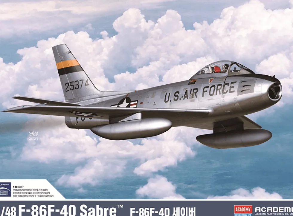 Academy 1/48 North American F-86F-40 Sabre
