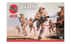 Airfix 1/76 WWII British 8th Army Figure Set