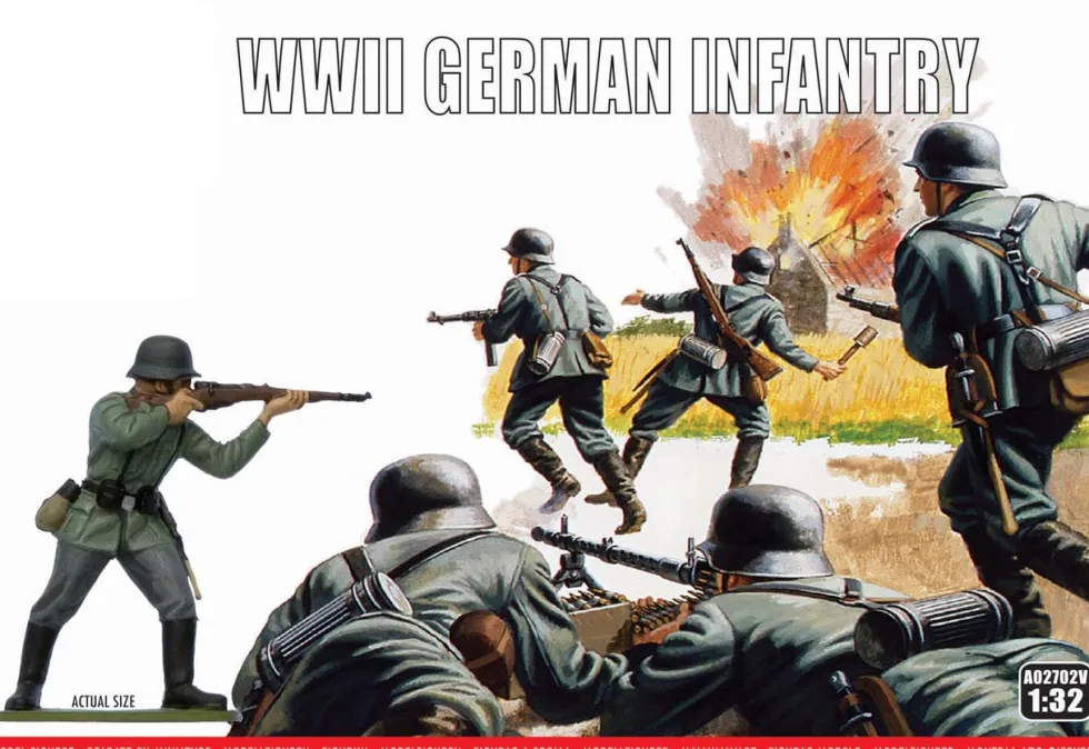 Airfix 1/32 WWII German Infantry