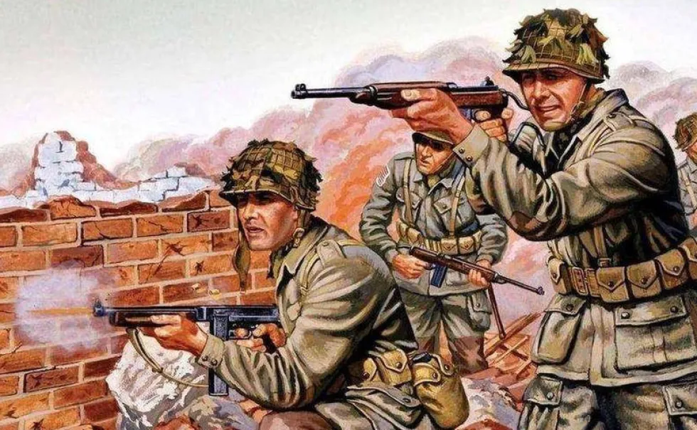 Airfix 1/76 WWII US Paratroops Figure Set