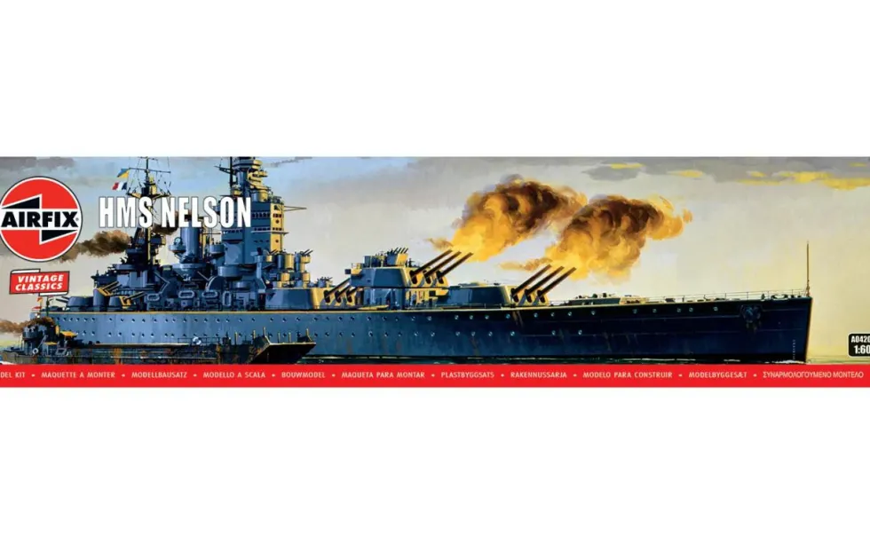 Airfix 1/600 HMS Nelson