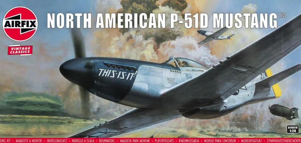 Airfix 1/24 North American P-51D Mustang
