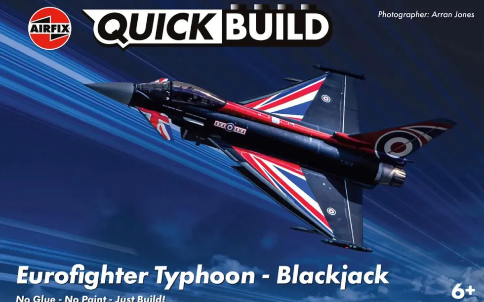 Airfix Quick Build Eurofighter Typhoon (Blackjack)