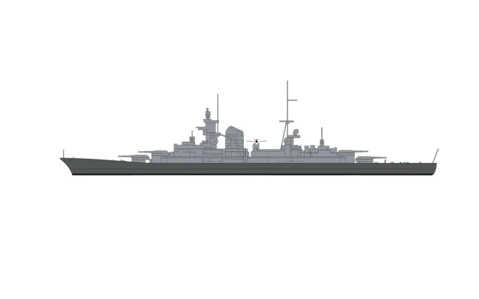 Airfix 1/1200 Sink The Bismarck Gift Set