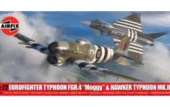 Airfix 1/72 Twin Pack - Eurofighter Typhoon FGR.4 Moggy and Hawker Typhoon Mk.IB