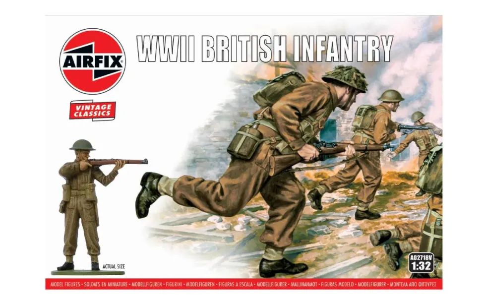 Airfix 1/32 WWII British Infantry