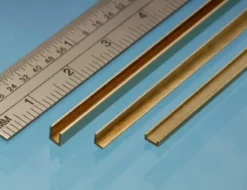 Albion Alloys Brass U Channel 2.5mm