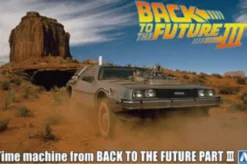 Aoshima 1/24 Back to the Future Part III - DeLorean Time Machine