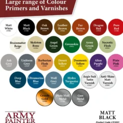 Army Painter Colour Primer 3001 400ml Matt Black Primer Spray Paint