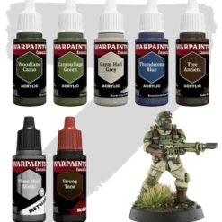 Army Painter Combat Se7ens: Field Gear Green Paint Set