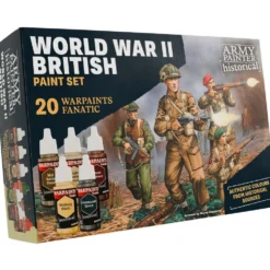 Army Painter Fanatic Historical WWII British Paint Set