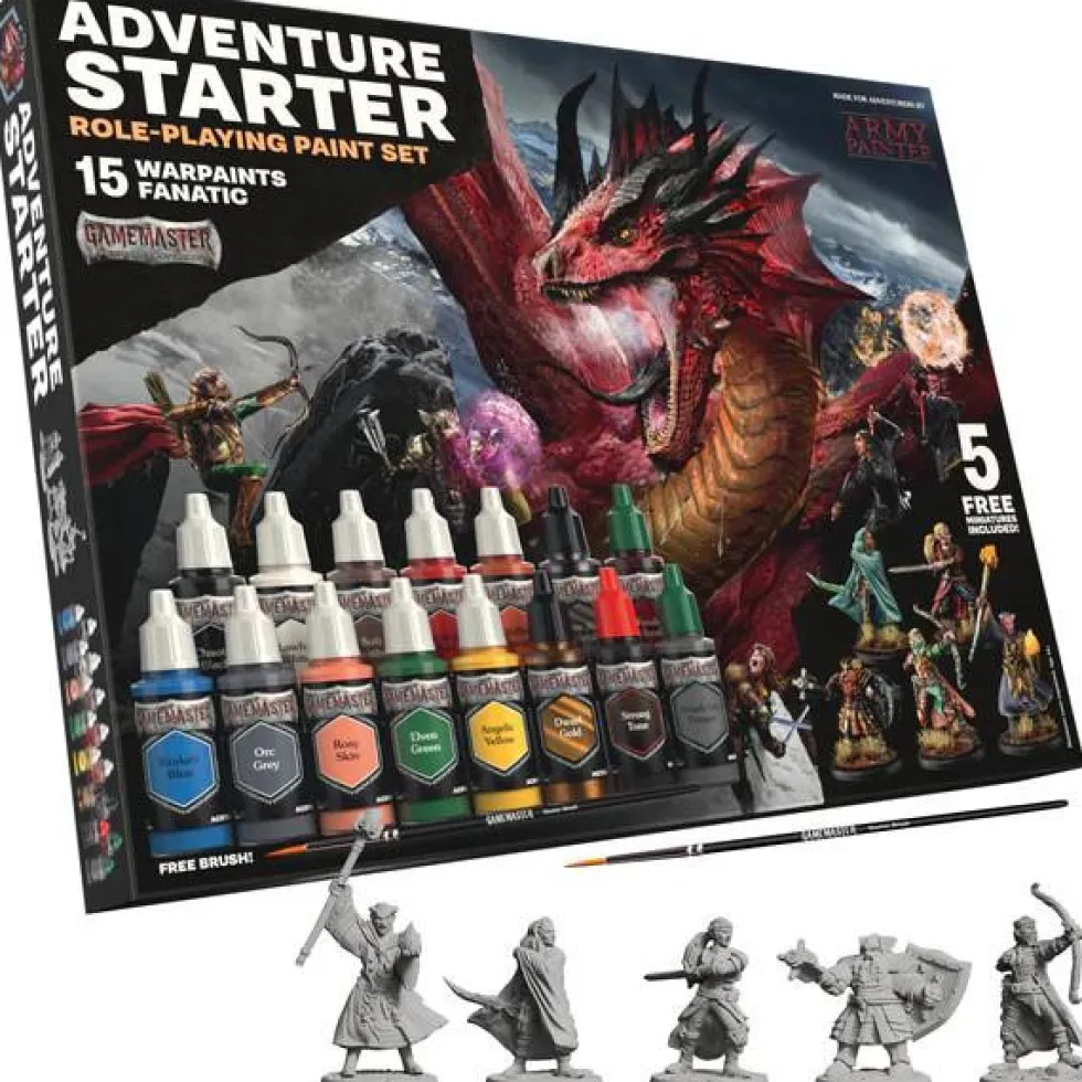 Army Painter GameMaster: Adventure Starter Role-playing Paint Set