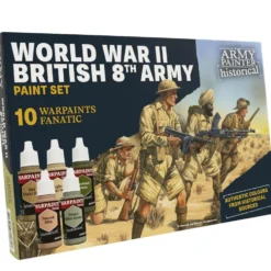 Army Painter Historical WWII British 8th Army Paint Set