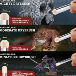 Army Painter Masterclass Drybrush Set