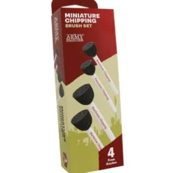 Army Painter Miniature Chipping Brush Set