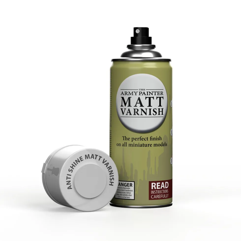 Army Painter 3003 400ml Anti-Shine Matt Clear Varnish Spray Paint