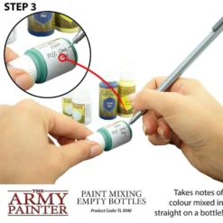 Army Painter Paint Mixing Empty Bottles