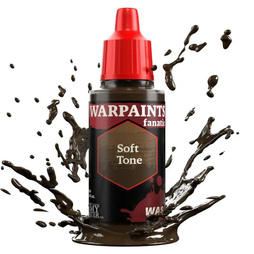 Army Painter Warpaints Fanatic Wash 3201 18ml Soft Tone Acrylic Paint