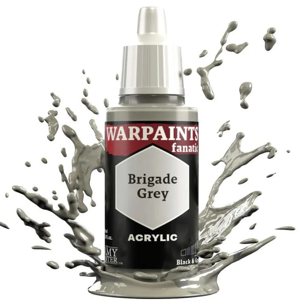 Army Painter Warpaints Fanatic 3006 18ml Brigade Grey Acrylic Paint