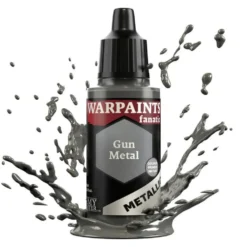Army Painter Warpaints Fanatic Metallics 3193 18ml Gun Metal Acrylic Paint