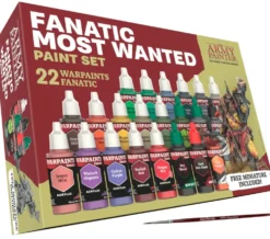 Army Painter Warpaints Fanatic 8071 Most Wanted Paint Set