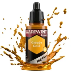 Army Painter Warpaints Fanatic Metallics 3188 18ml Greedy Gold Acrylic Paint