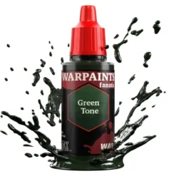 Army Painter Warpaints Fanatic Wash 3208 18ml Green Tone Acrylic Paint