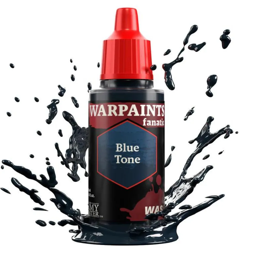 Army Painter Warpaints Fanatic Wash 3210 18ml Blue Tone Acrylic Paint