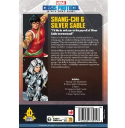 Atomic Mass Games Marvel Crisis Protocol: 069 Shang Chi & Silver Sable