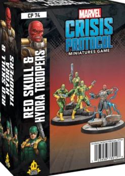 Atomic Mass Games Marvel Crisis Protocol: 074 Red Skull & Hydra Troopers
