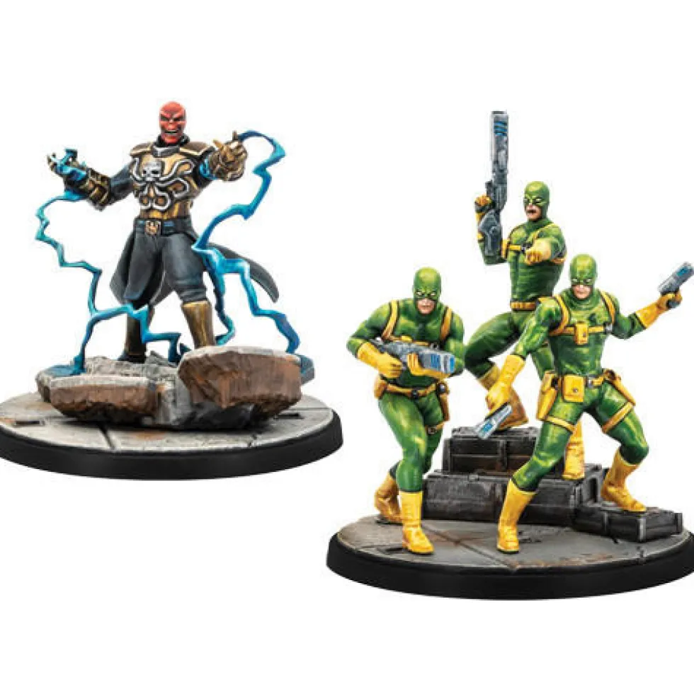 Atomic Mass Games Marvel Crisis Protocol: 074 Red Skull & Hydra Troopers