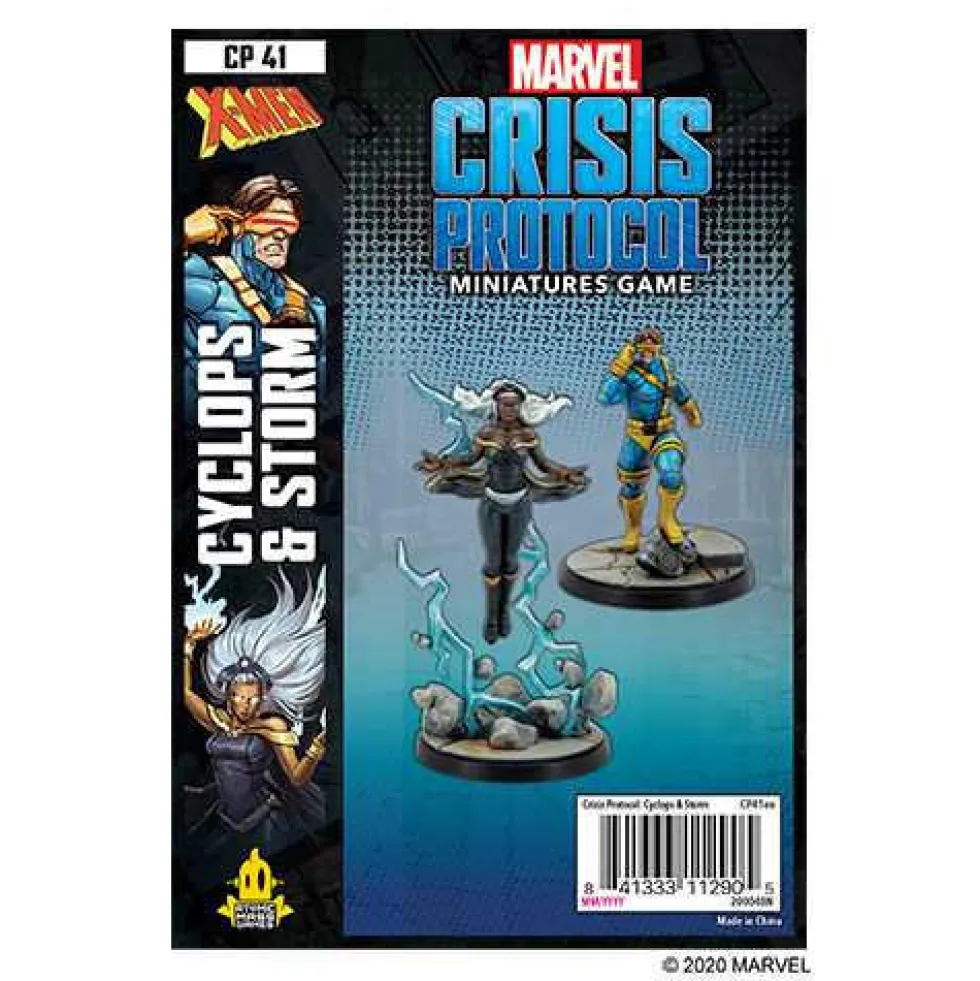 Atomic Mass Games Marvel Crisis Protocol: 041 Storm and Cyclops