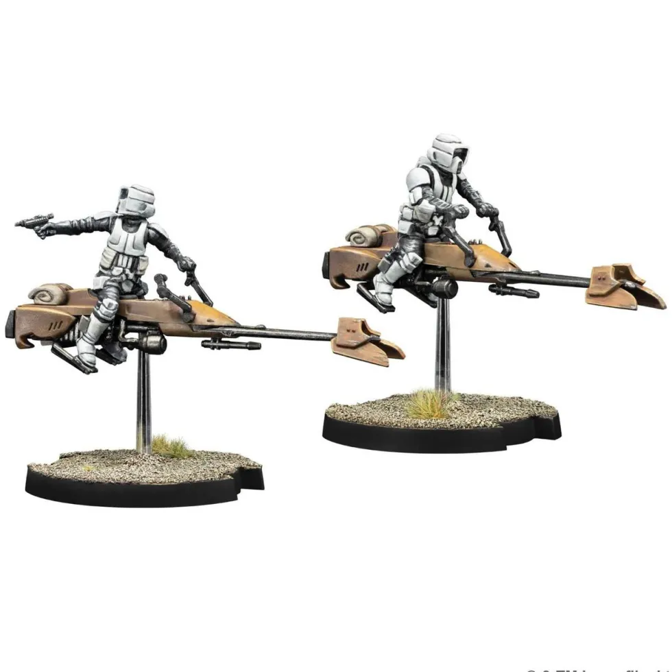 Atomic Mass Games Star Wars Legion - Galactic Empire - Unit - Imperial 74-Z Speeder Bikes