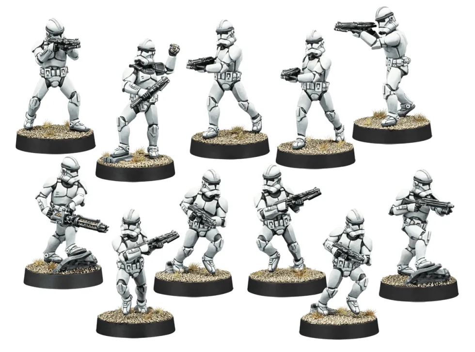 Atomic Mass Games Star Wars Legion - Galactic Republic - Unit - Clone Trooper Infantry