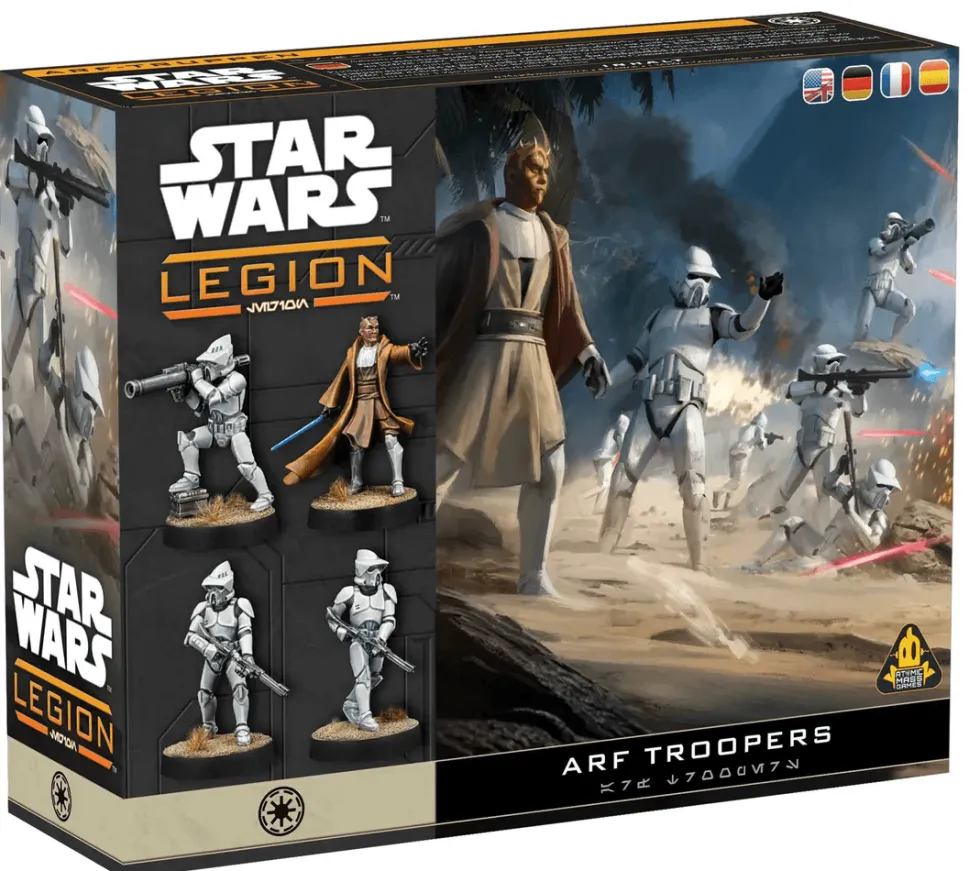 Atomic Mass Games Star Wars Legion - Galactic Republic - Unit - ARF Troopers