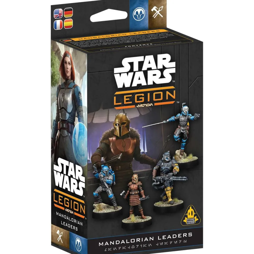 Atomic Mass Games Star Wars Legion - Mandalorian - Character - Mandalorian Leaders