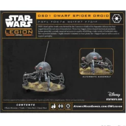 Atomic Mass Games Star Wars Legion - Separatist Alliance - Unit - DSD1 Dwarf Spider Droid