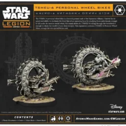 Atomic Mass Games Star Wars Legion - Separatist Alliance - Unit - TSMEU-6 Personal Wheel Bikes
