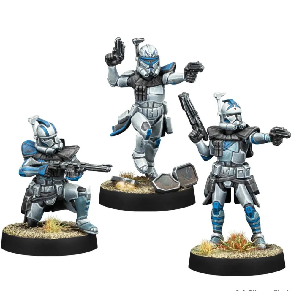 Atomic Mass Games Star Wars Legion - Galactic Republic - Character - Heroes of the 501st Character Pack