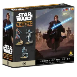 Atomic Mass Games Star Wars Legion - Galactic Republic - Character - Heroes of the 501st Character Pack