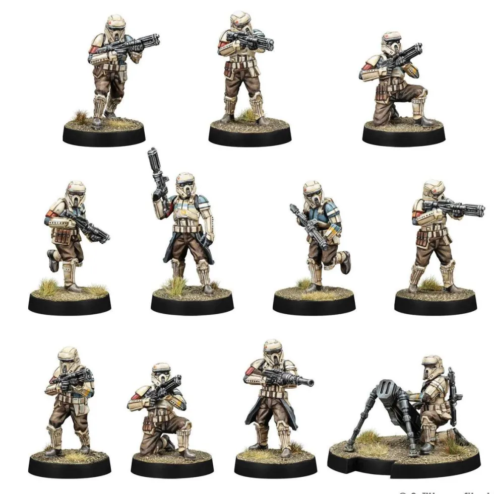 Atomic Mass Games Star Wars Legion - Galactic Empire - Unit - Imperial Shoretroopers