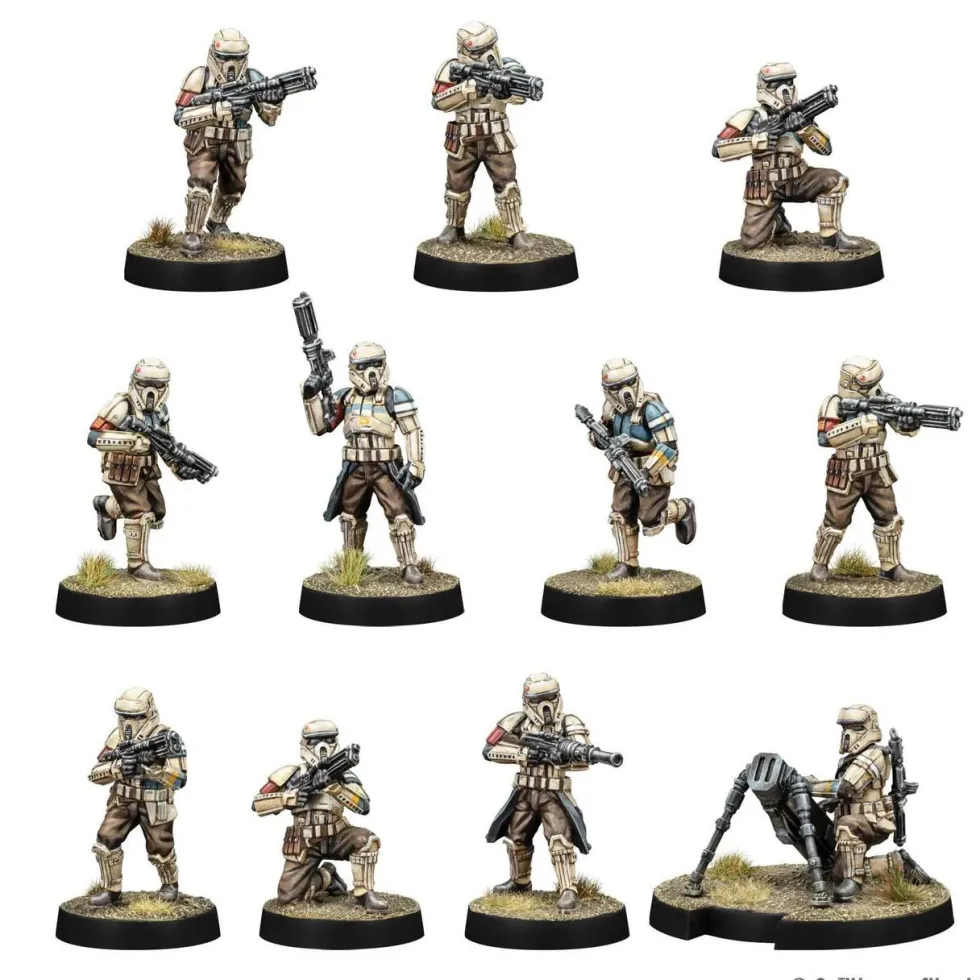 Atomic Mass Games Star Wars Legion - Galactic Empire - Unit - Imperial Shoretroopers