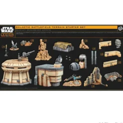 Atomic Mass Games Star Wars: Legion Galactic Battlefield Terrain Starter Set