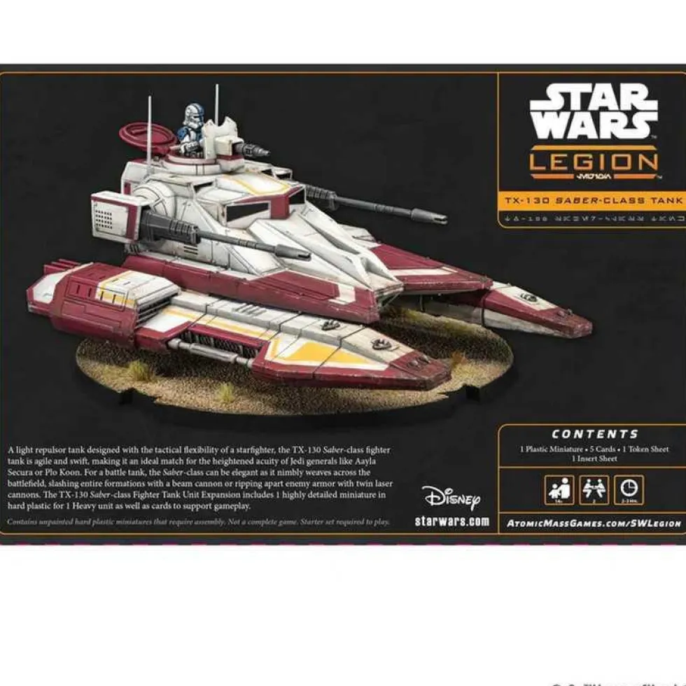 Atomic Mass Games Star Wars Legion - Galactic Republic - Unit - TX-130 Sabre Tank