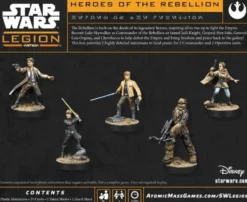 Atomic Mass Games Star Wars Legion - Rebel Alliance - Character - Heroes of the Rebellion