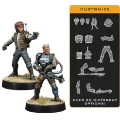 Atomic Mass Games Star Wars Legion - Rebel Alliance - Character - Customisable Rebel Officer & Agent