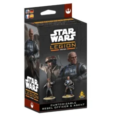 Atomic Mass Games Star Wars Legion - Rebel Alliance - Character - Customisable Rebel Officer & Agent