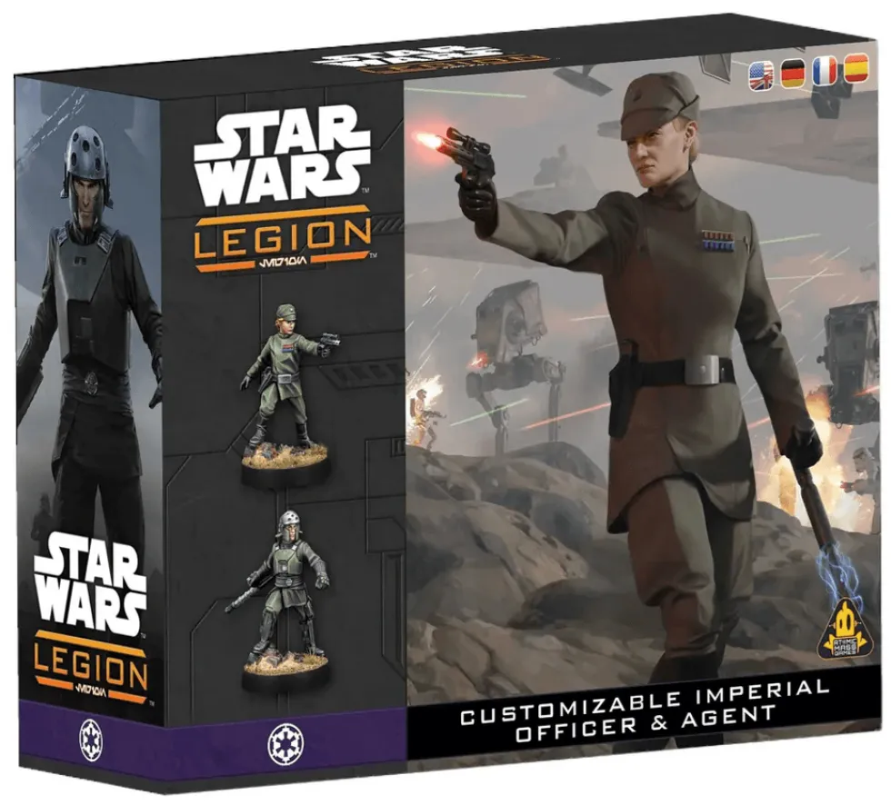 Atomic Mass Games Star Wars Legion - Galactic Empire - Character - Customisable Imperial Officer & Agent