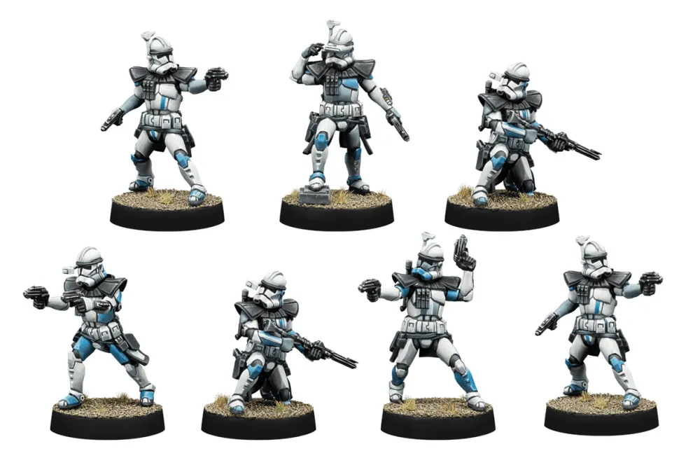 Atomic Mass Games Star Wars Legion - Galactic Republic - Unit - ARC Troopers